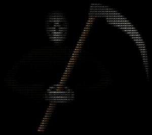 death image representing cyber threats