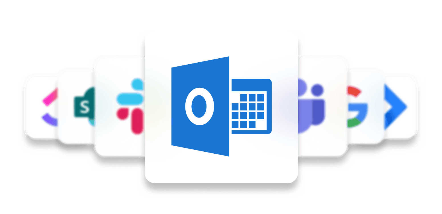 integrations header outlook calendar